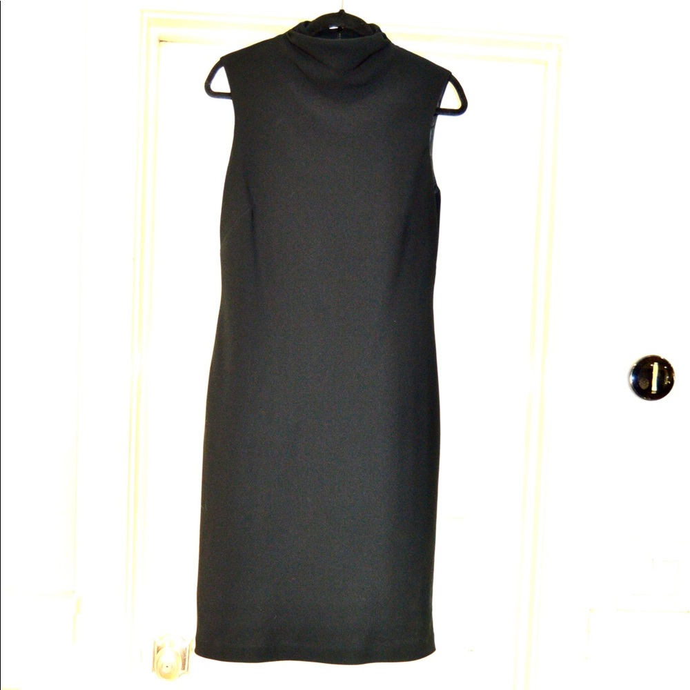 Ralph Lauren black sleeveless dress. (3)